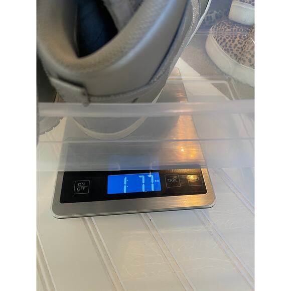 Nike Dunk High SB Metallic Silver White Sparkle Glitter 325203-001 Women's 7.5 - Picture 10 of 10